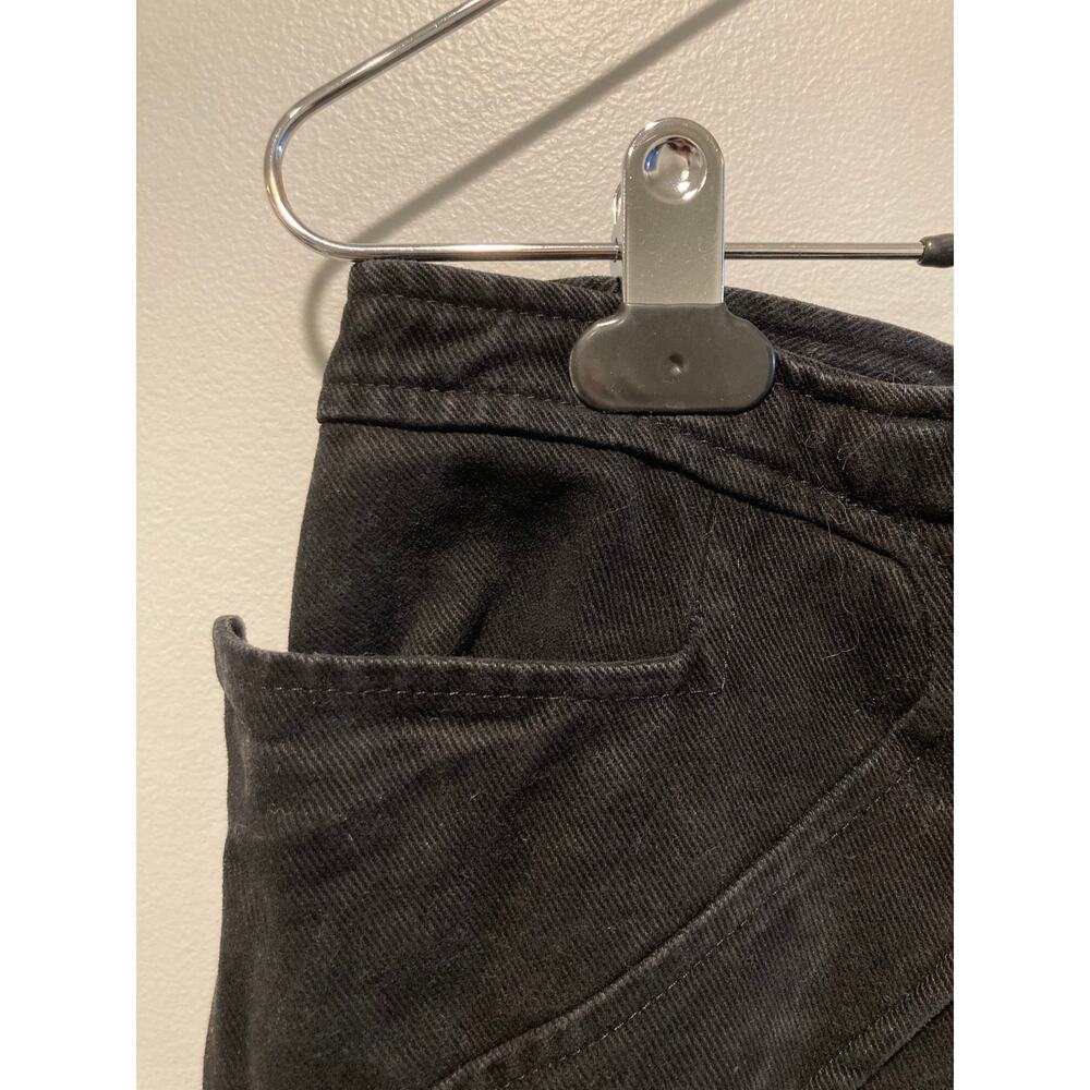 Antonio Berardi Black Jeans Italian Sz 44/US 8 Vintage-ish Designer Rare - Picture 6 of 12